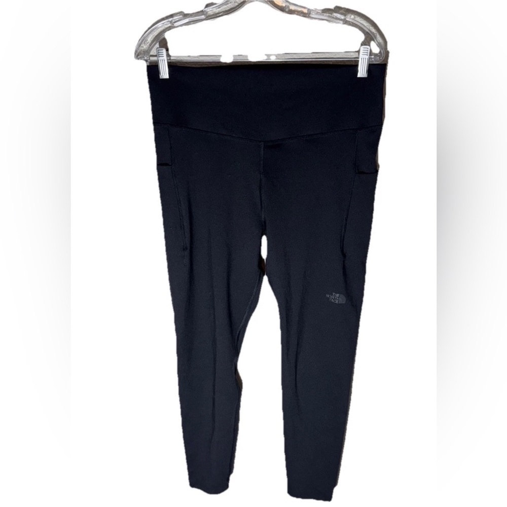 The North Face Pants Women XXL Black Midline HR Athleisure Pocket 7/8  Gorpcore